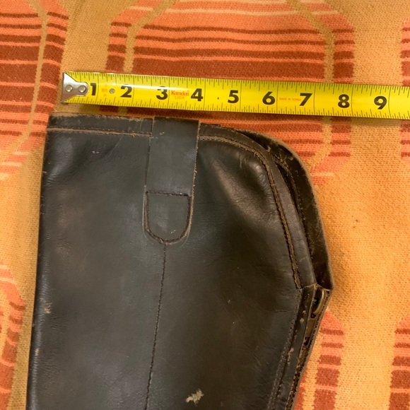 Distressed Black Patron by Perugia Boots 9.5 - Picture 8 of 11